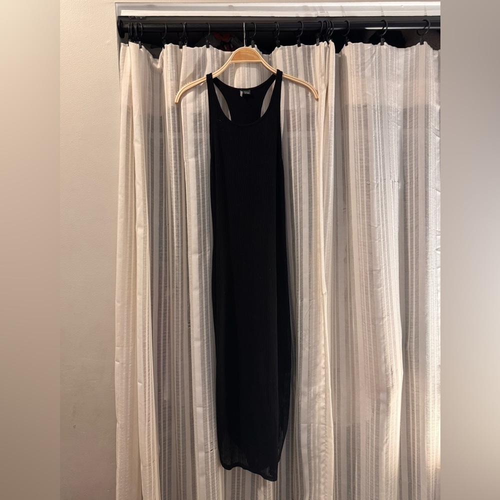 Urban Outfitters Black Midi Dress